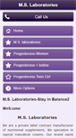 Mobile Screenshot of mslaboratories.com